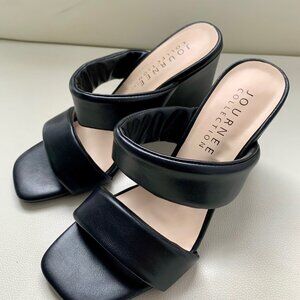 Journee Collection Kailee Wedge Heel Sandals - Size 8
